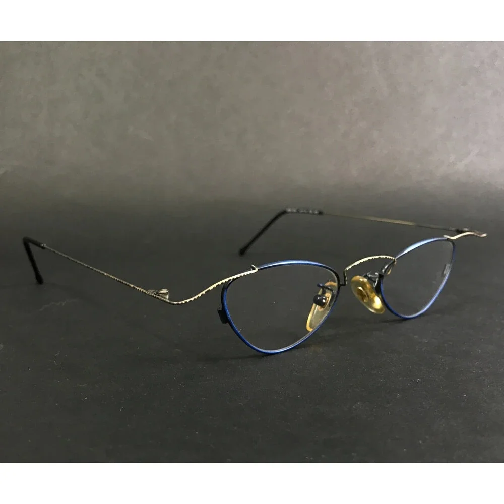 Arte Eyeglasses Frames MOD.6011 COL. K32 Blue Striped Gold Modern MCM 42-18-135